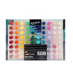 MONT MARTE VIVID COLOURS ACRYLIC PAINT 80 Piece(1)